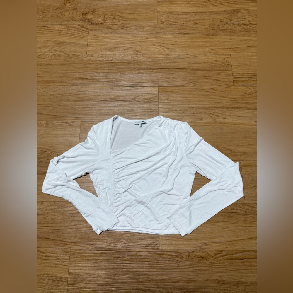 Fashion Nova Women's White Long Sleeve